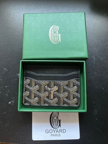Porte carte goyard noir