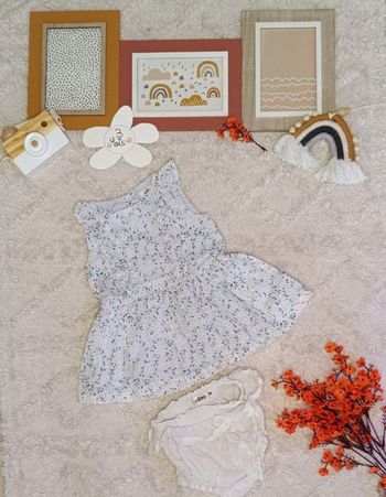 Robe + boomer bébé 3 mois 🌸