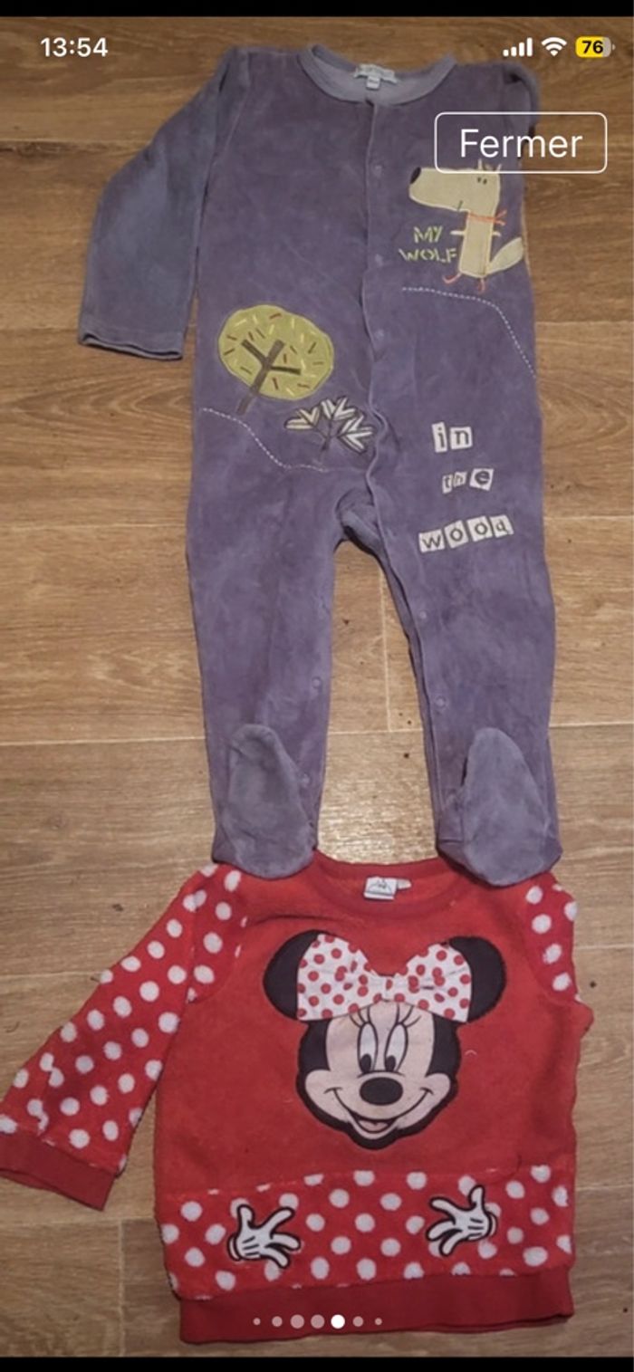 Lot de 35 vêtements bébé fille taille 24 mois - photo numéro 5