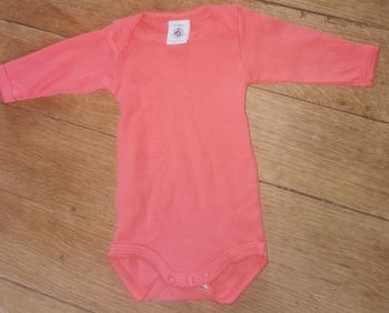 Body petit bateau 1 mois