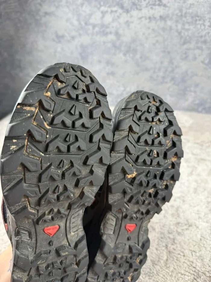 Salomon X Ultra 2 Gore-Tex - Black & Grey & Orange / Corzil - photo numéro 10