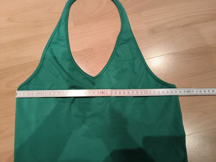 Top vert H&M taille L - photo numéro 2