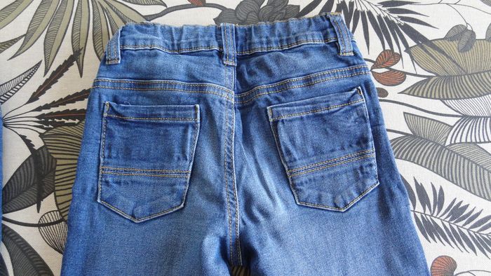 Lot 2 jeans slim garçon Gémo 7 ans - photo numéro 6