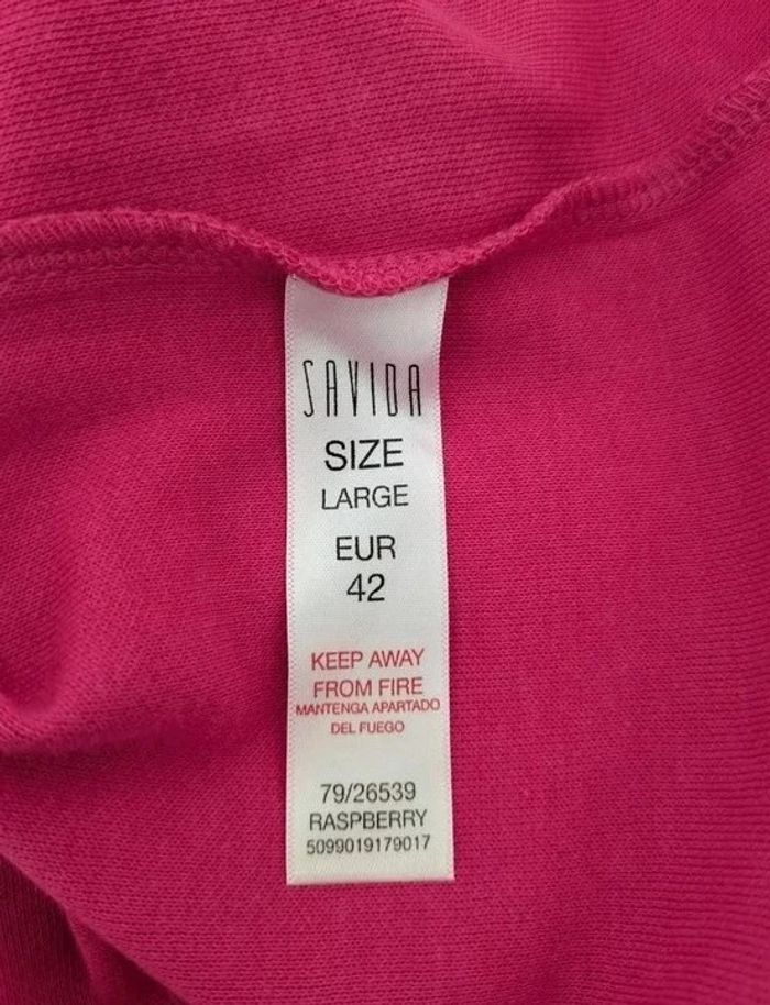 Blouse top chic fleurs - Savida - taille 40/42 - photo numéro 5