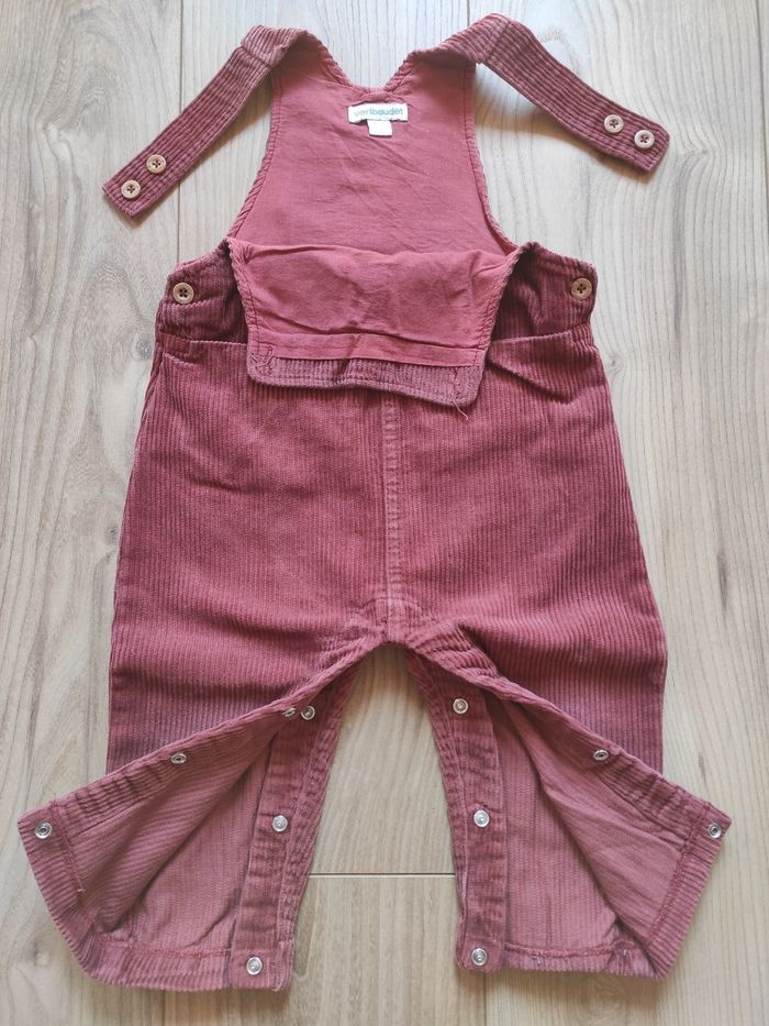 Salopette velour 18 mois Vertbaudet - photo numéro 3