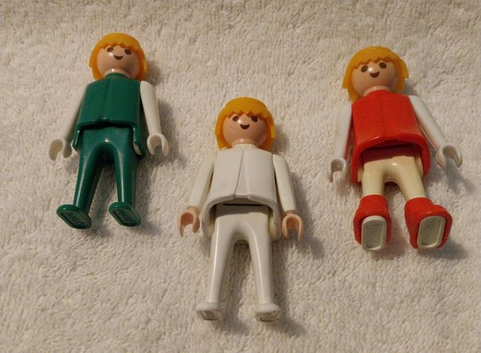 lot 3 Playmobil vintage daté Geobra 1974
