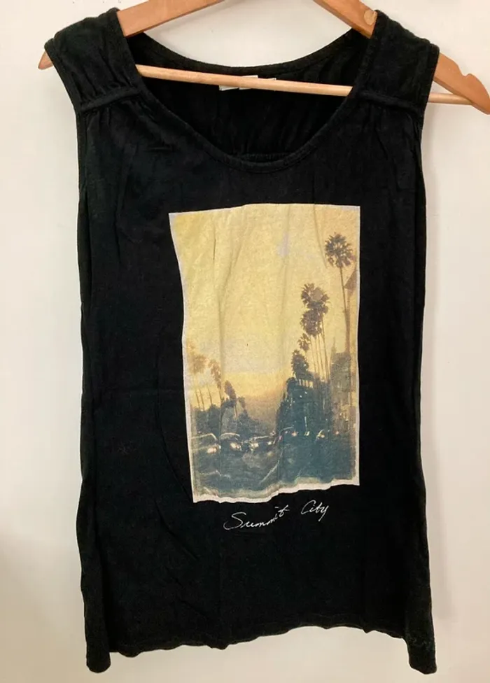 Débardeur noir avec imprimé Levi’s Taille M