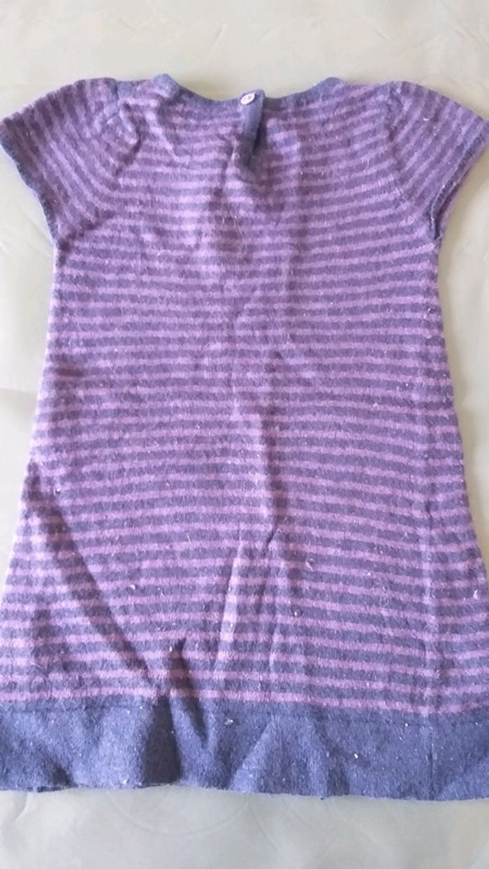 Robe à manches courtes marine - photo numéro 2