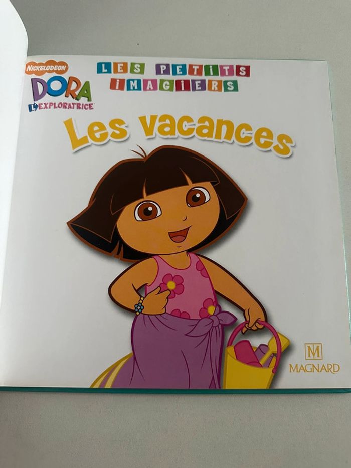 Les vacances de Dora - Livre neuf Les petits imagiers - photo numéro 2
