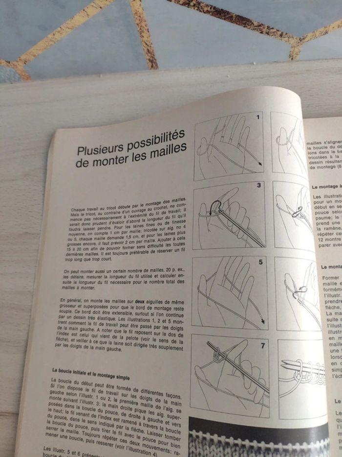 Magazine Burda numéro 94 de 1974 édition française Tricoter fait plaisir - photo numéro 6