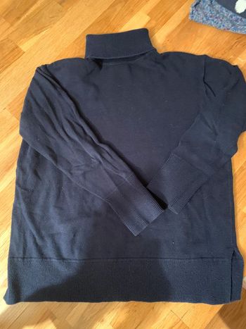 Pull col roulé zara