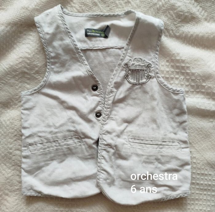 Gilet orchestra 6 ans