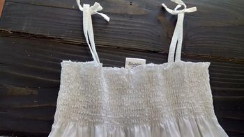 Robe blanche Hello Kitty 6 ans