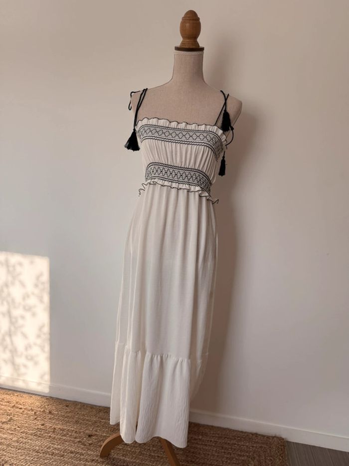 Robe tunique longue Kleid dress Vestido Vestito jurk jumpsuit femme donna woman mujer volant été