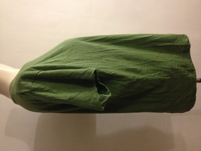 T shirt col rond ✧ vert ✧ manches courtes ✧ look masculin ✧ taille 38 ✧ zeeman - photo numéro 4