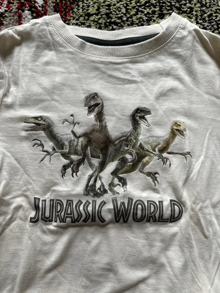 Tee shirt Jurassic world taille 6 ans - photo numéro 2