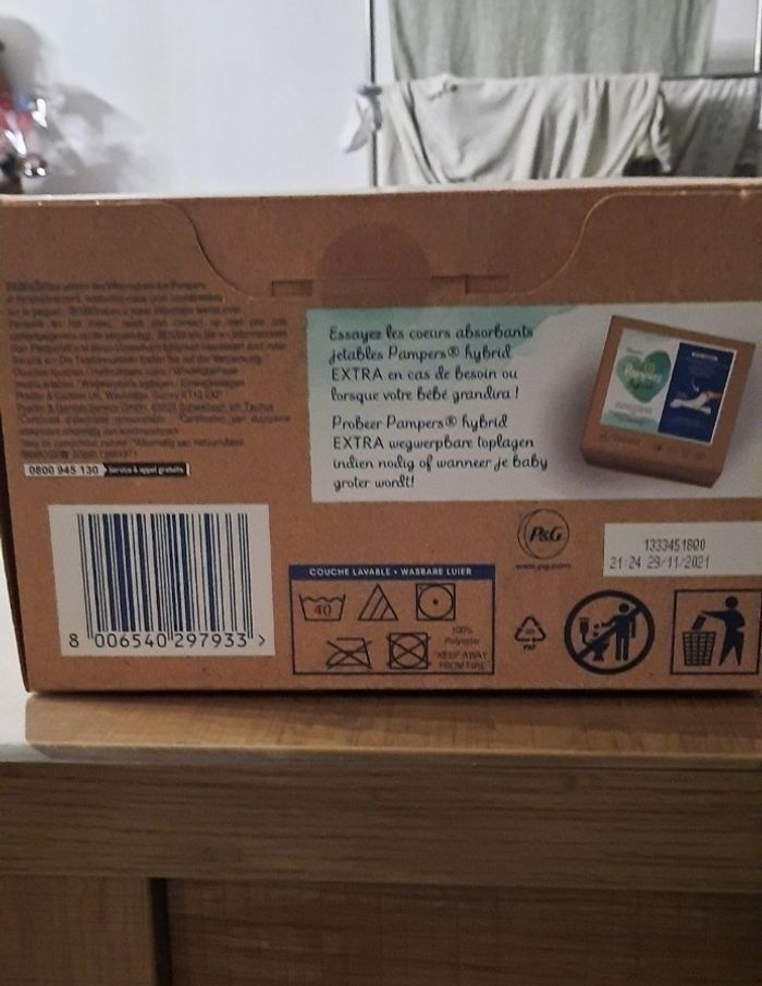 Couche pampers harmonie hybride - photo numéro 3