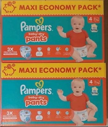 Pampers pants T4