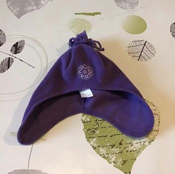 Bonnet couvre oreille taille 1/3 ans Orchestra violet