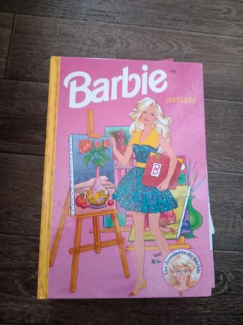 Livre barbie artiste