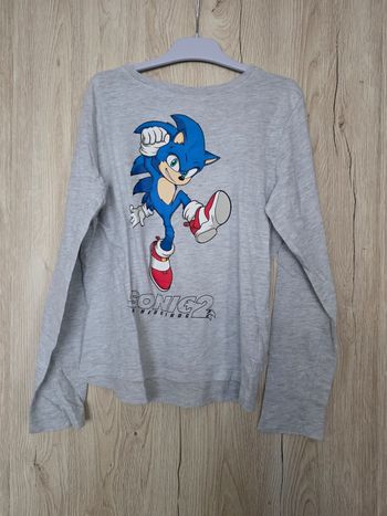 PYJAMA 2  PIÈCES SONIC 2  TAILLE 8ANS