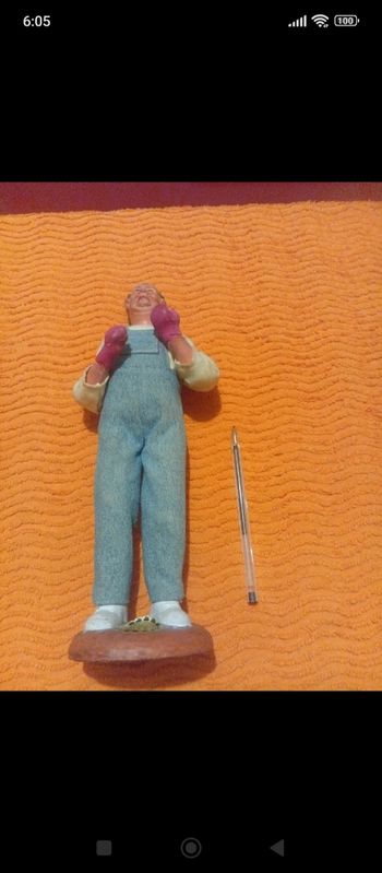 figurine vintage coluche 