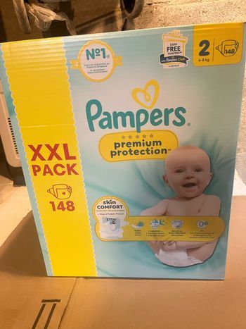 Couches Pampers premuim T2