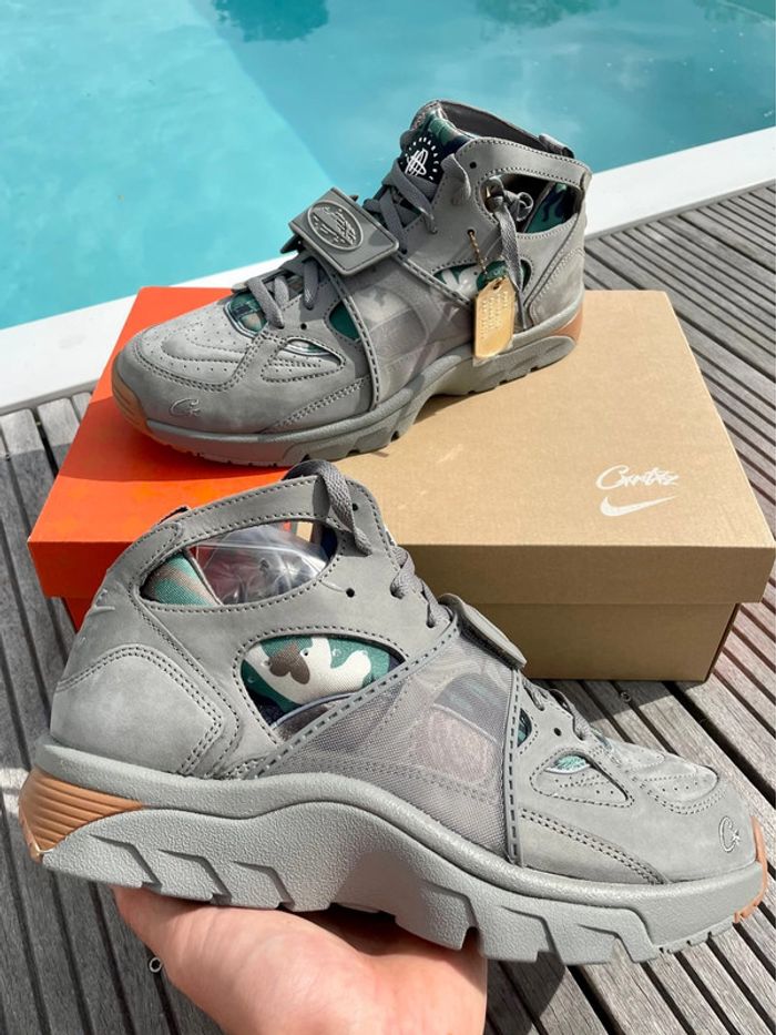 Nike huarache x Corteiz Gully Grey - photo numéro 6