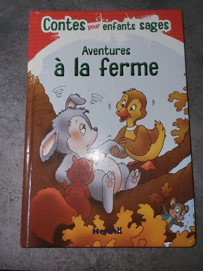 livre aventures a la ferme