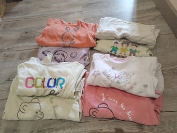 Lot de 8 pyjamas en 12 mois