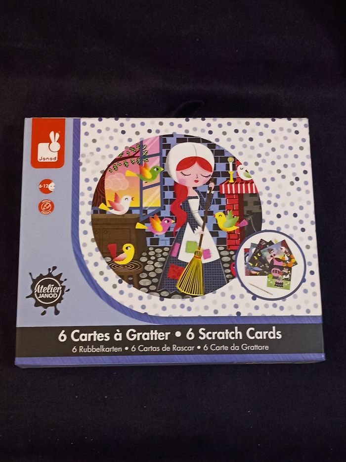 Janod cartes à gratter
