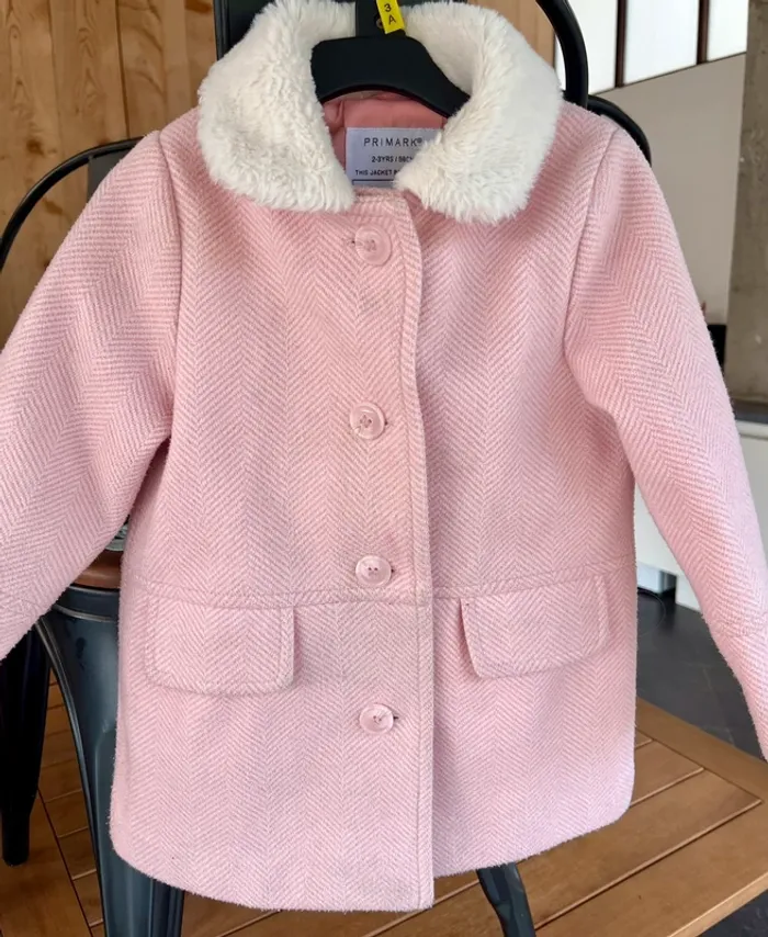 Manteau rose