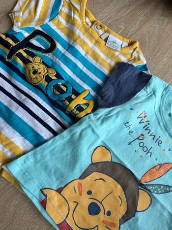 2 tee-shirts - disneybaby - 3 mois 