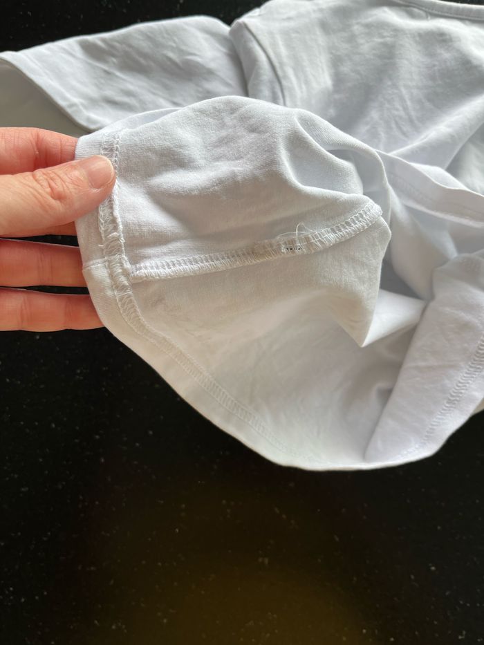 T-shirt Boîte à malices blanc bébé fille neuf 24 mois - photo numéro 4