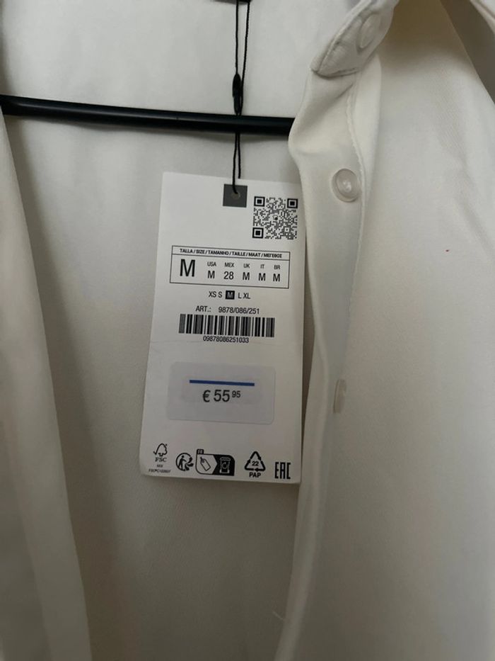 Combi pantalon Zara neuf sans la ceinture - photo numéro 2