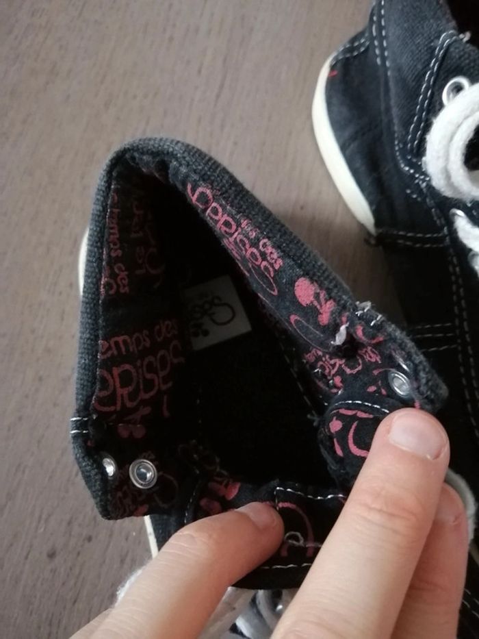 Baskets montantes 37 temps des cerises - photo numéro 3