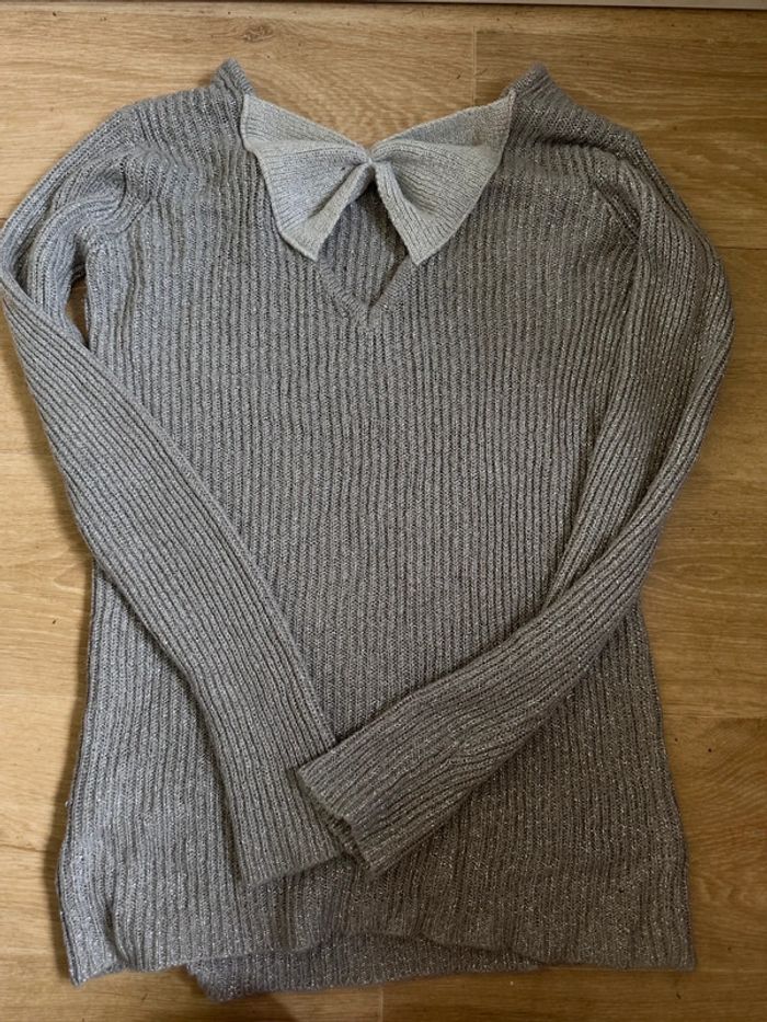 Pull Gris Femme XS/S - photo numéro 2