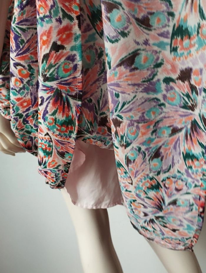 Robe dos croisé, fendue Promod taille 36 - photo numéro 4