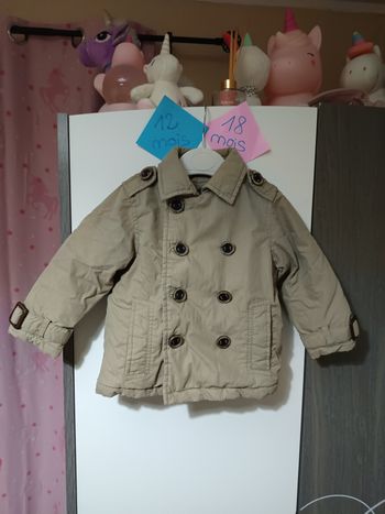 Manteau garçon 12/18 mois 