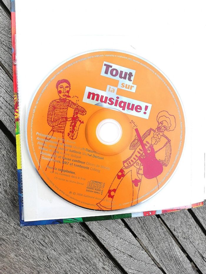 Tout sur la musique ! - Album

Illustré + CD - photo numéro 3