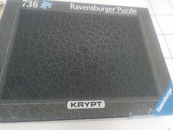 Puzzle Ravensburger KRYPT (736 pièces – Ultra difficile)