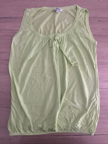 Débardeur vert femme
