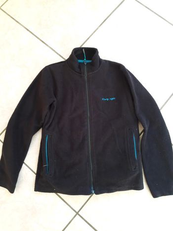 Gilet zippé polaire garçon 10 ans