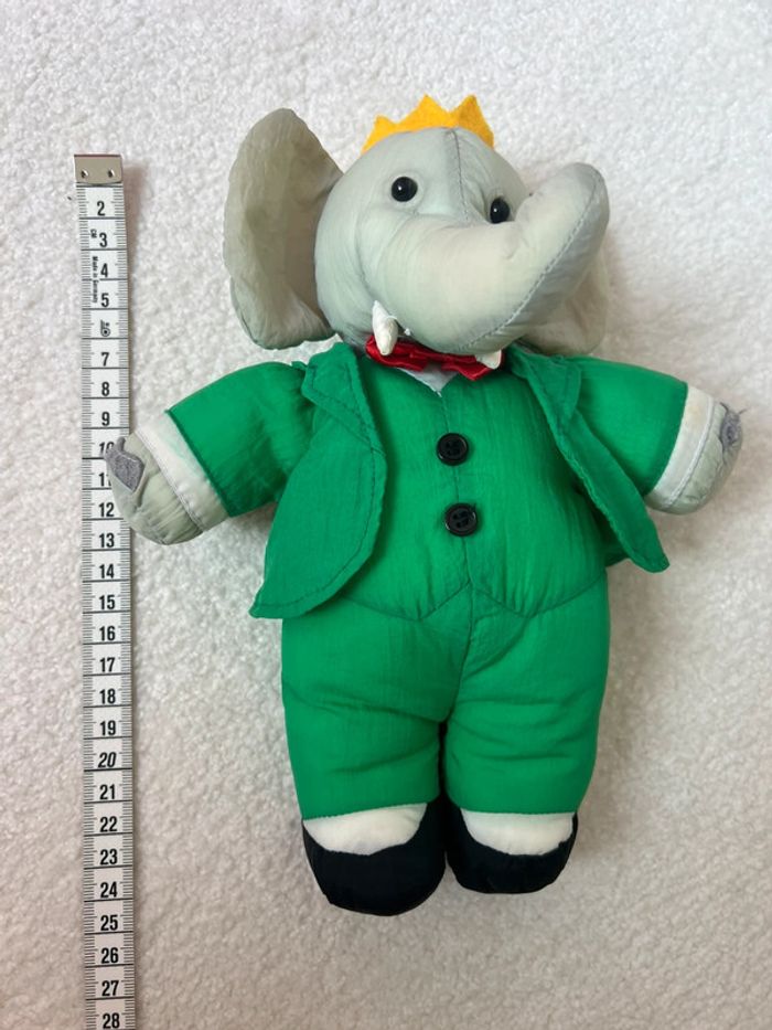Peluche babar en nylon - photo numéro 3