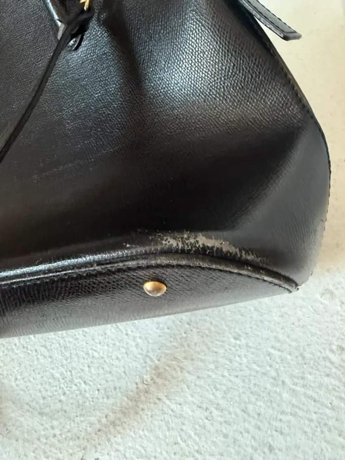 Sac Céline Bolide Noir Intérieur Rouge – M94 – Avec Bandoulière 100 cm - photo numéro 10
