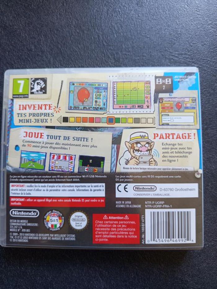 Nintendo - DS - WarioWare - Do it yourself - photo numéro 2