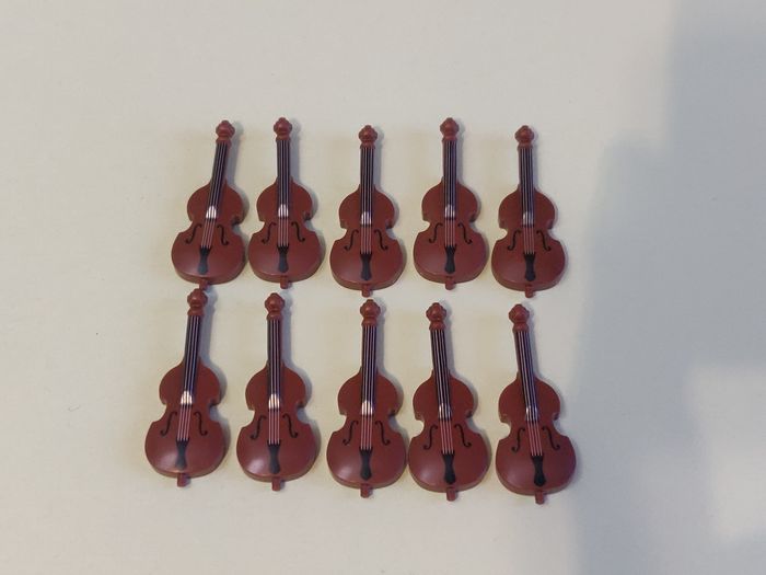 Lot 10 contrebasses Lego - en parfait état jamais utilisées - vrai Lego
