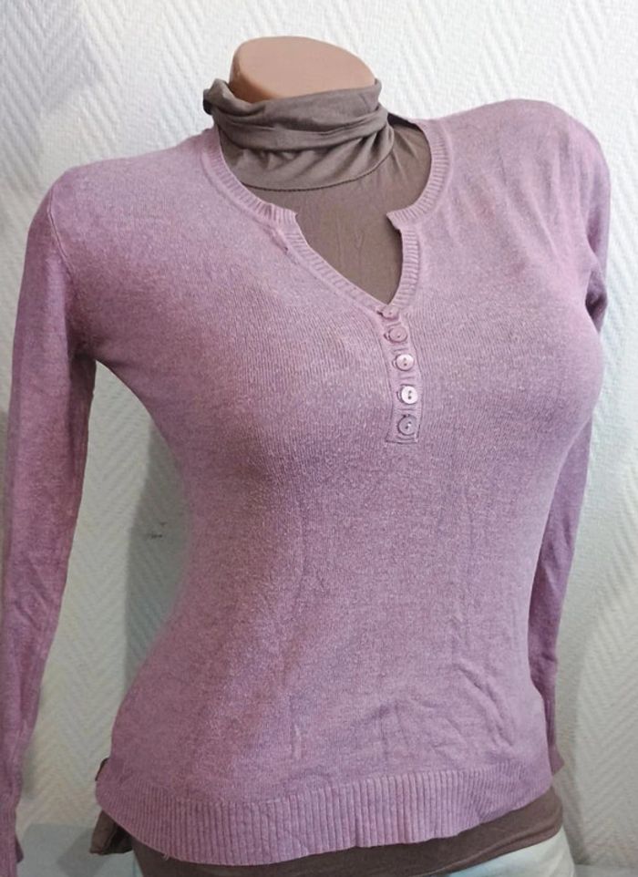 Pull d'hiver femme taille M marque 2 elles