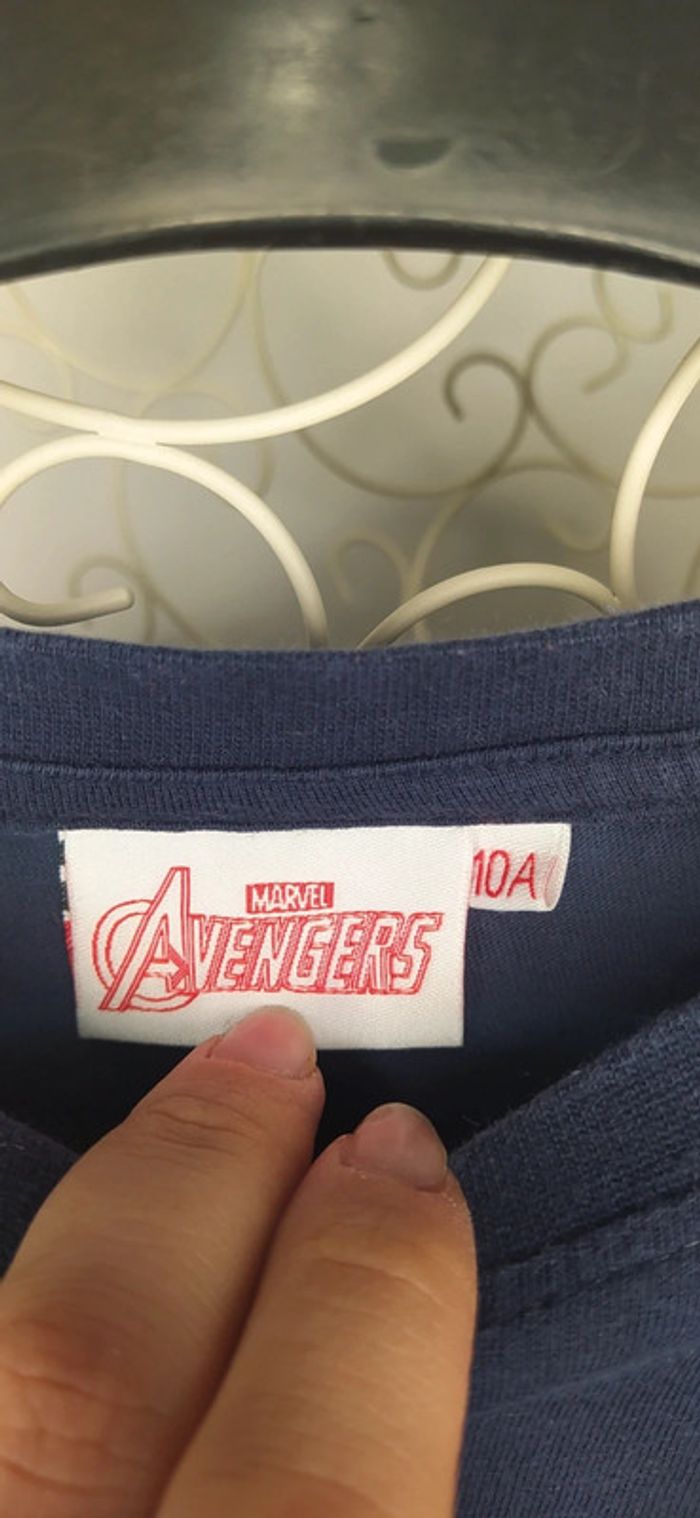 Tshirt Avengers 10 ans - photo numéro 4