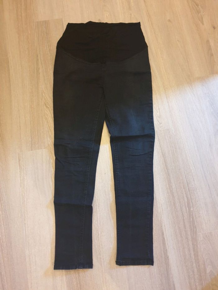 Jeans de grossesse noire